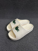 Chinelo Lacoste Slide Serve 2.0 - Off White