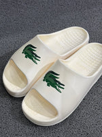 Chinelo Lacoste Slide Serve 2.0 - Off White