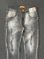 Calça Jogador Cinza Brow Jeans LRNJ