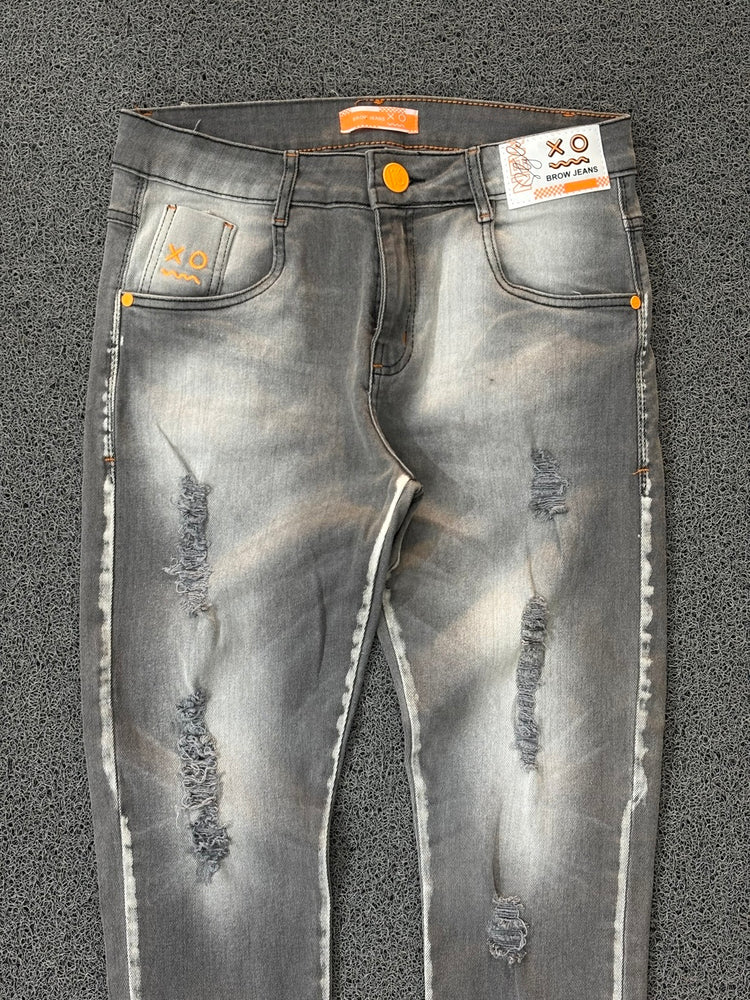 Calça Jogador Cinza Brow Jeans LRNJ