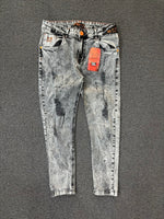Calça Jogador Cinza Brow Jeans - 1012