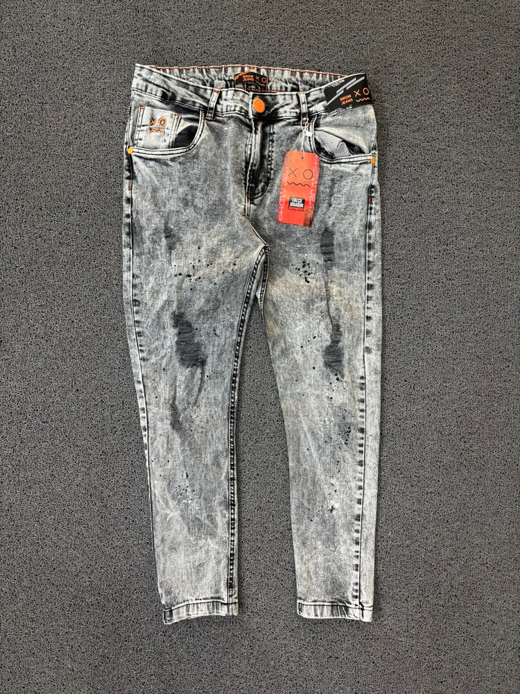 Calça Jogador Cinza Brow Jeans - 1012