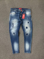 Calça Jogador Jeans Quad - Denim 1996