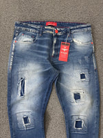 Calça Jogador Jeans Quad - Denim 1996