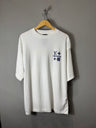 Camiseta Louis V. Off White - Oversized