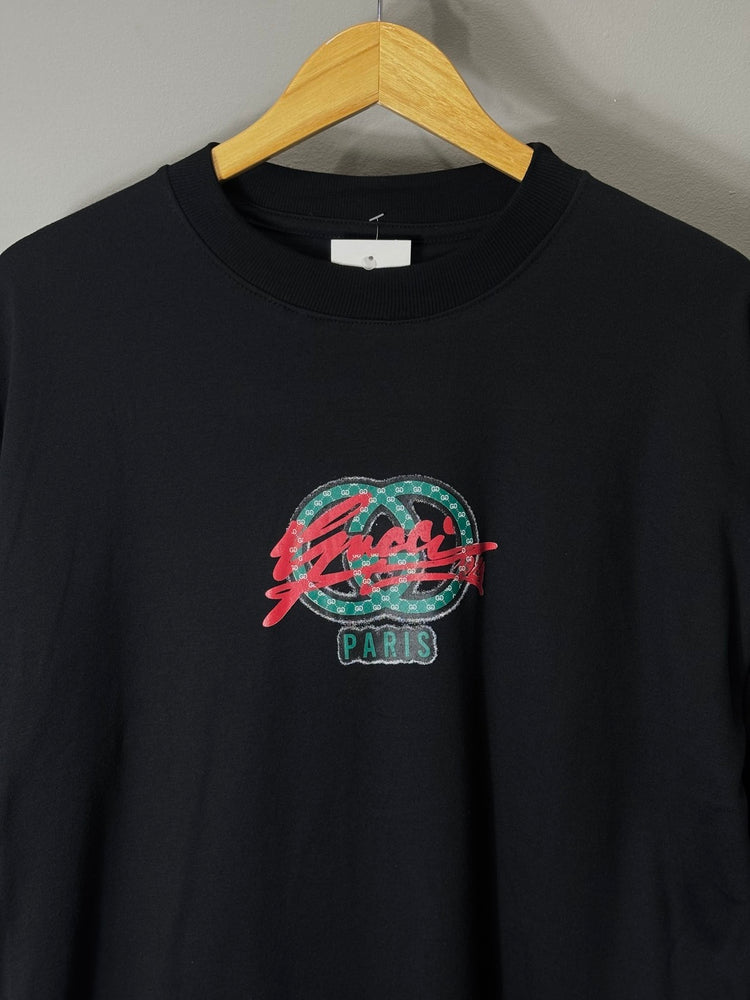 Camiseta Gucci Preta - Oversized