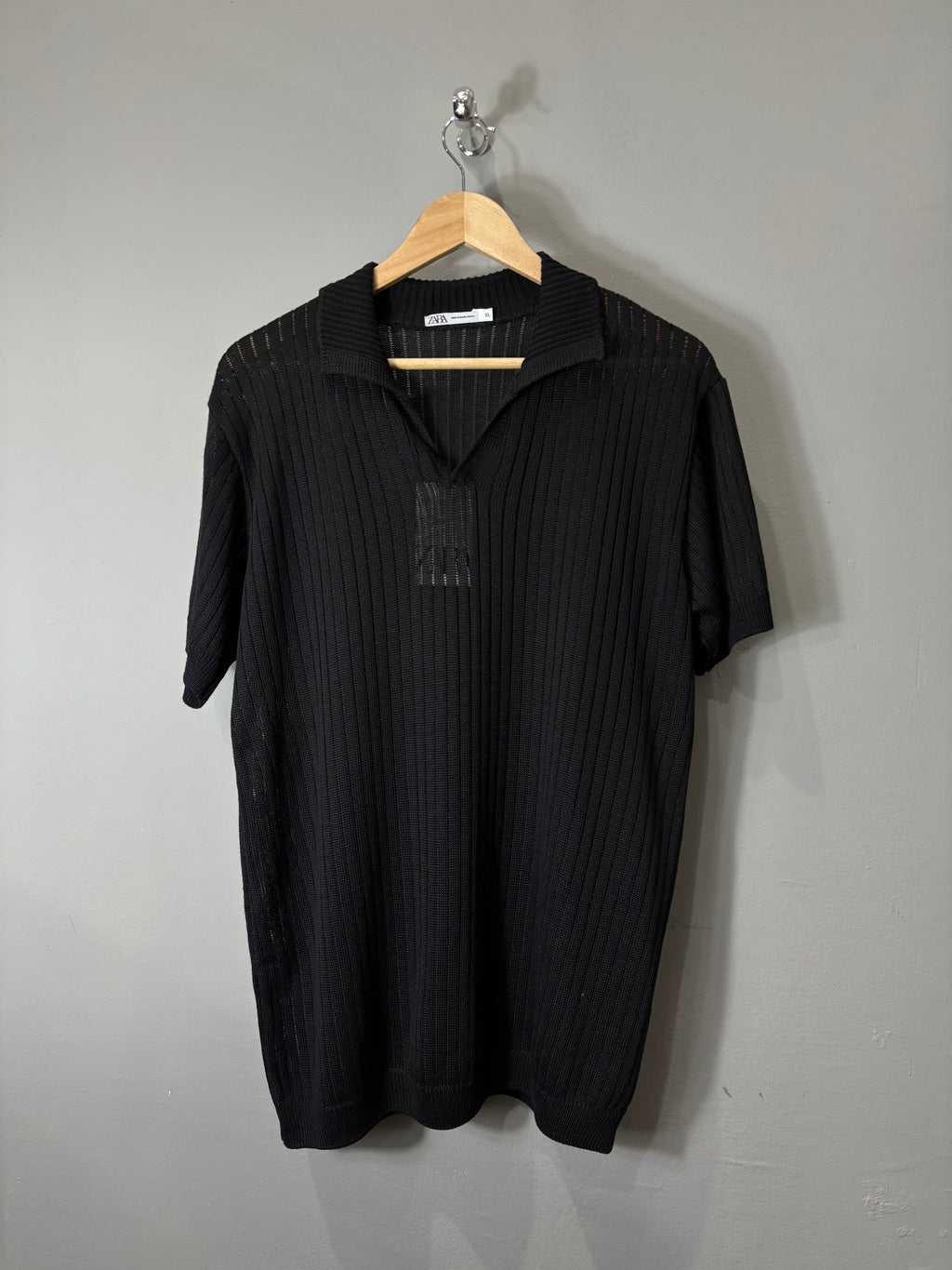 Polo Italiana Texturizada II - Preta