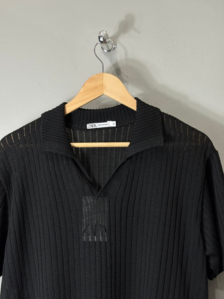 Polo Italiana Texturizada II - Preta