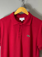 Polo Lacoste Vermelha - Piquet