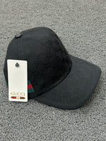 Boné Gucci Preto - Faixa