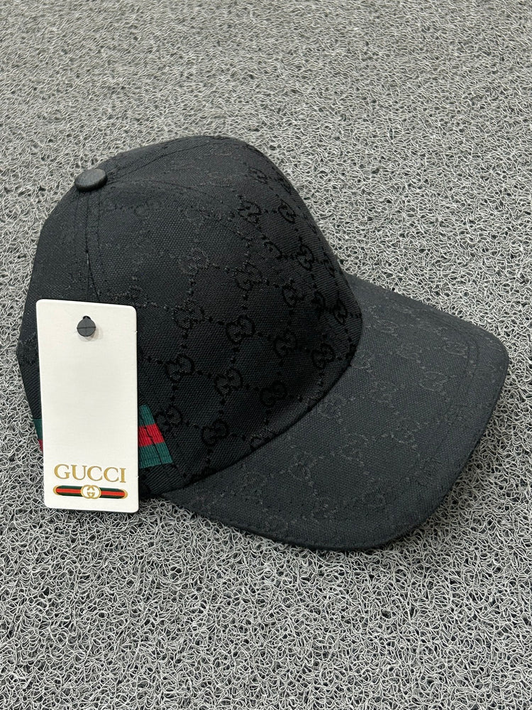 Boné Gucci Preto - Faixa