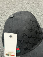 Boné Gucci Preto - Faixa