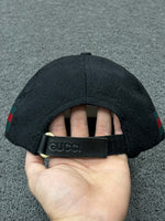 Boné Gucci Preto - Faixa
