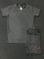 Conjunto Nike Academy - Cinza/Rosa