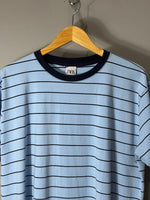 Camiseta Zara Listrada Azul