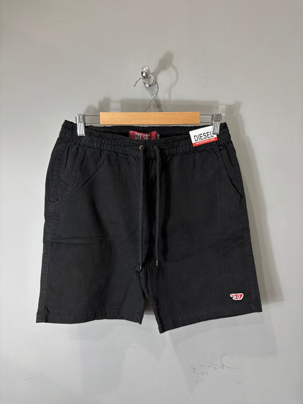 Bermuda Sarja Diesel - Preto